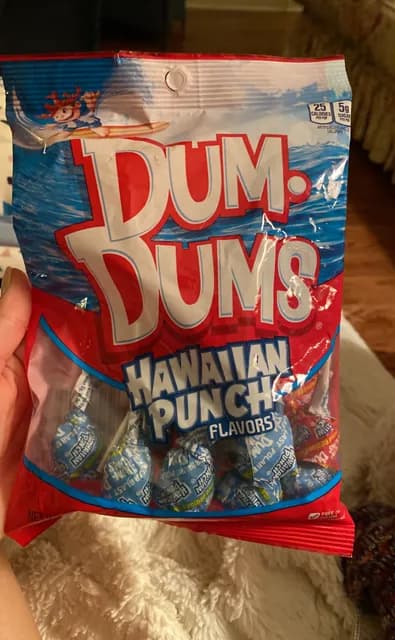 Dum-Dums Hawaiian Punch Flavors