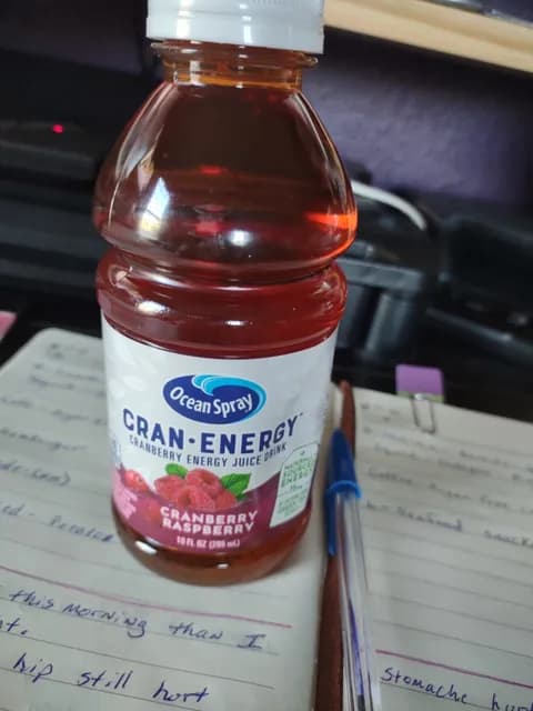 Ocean Spray Cran-Energy Cranberry Raspberry Energy Juice Drink