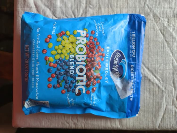 Ocean Spray Fruit Medley Probiotic Blend Cranberry Dried Fruit Blend