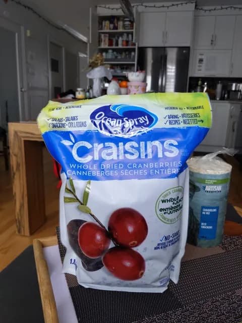 Ocean Spray Craisins Whole Dried Cranberries