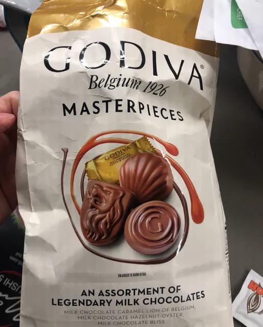 Is it Paleo? Godiva Masterpieces An Assortment Of Legendary Milk Chocolates