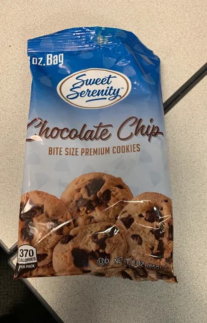 Sweet Serenity Chocolat Chip Bite Size Premium Cookies