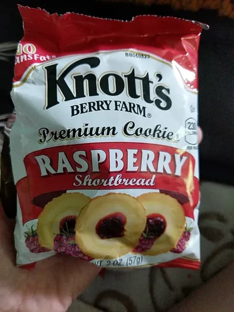Knott'S Berry Farm Premium Cookie Raspberry Shortbread