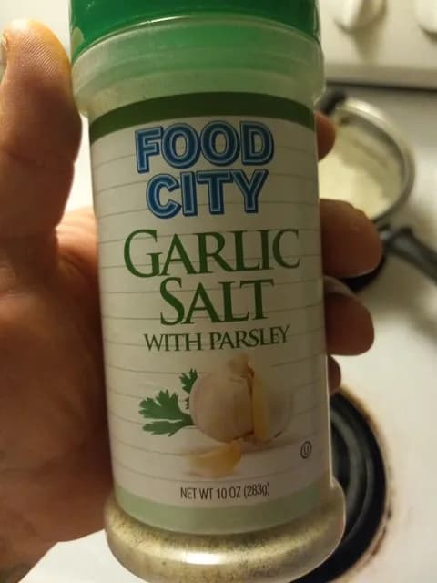 Food City Garlic Salt With Parsley