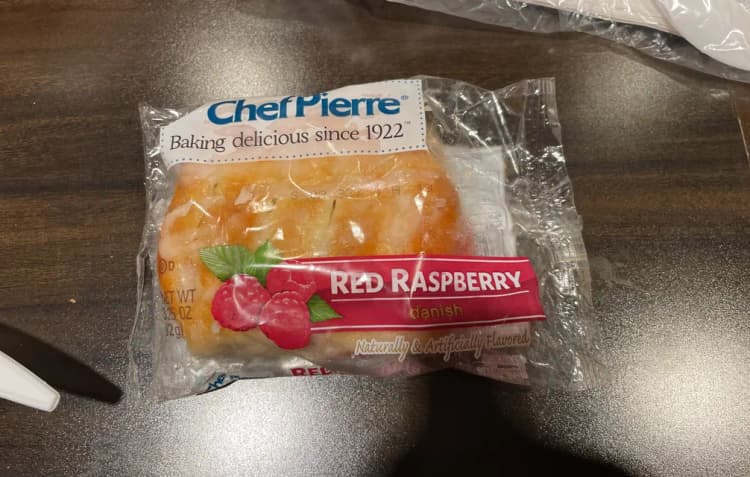 Chef Pierre Red Raspberry Danish