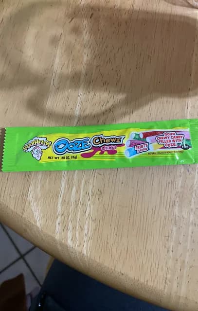 Warheads Ooze Chewz Sticks Sour Chewy Candy