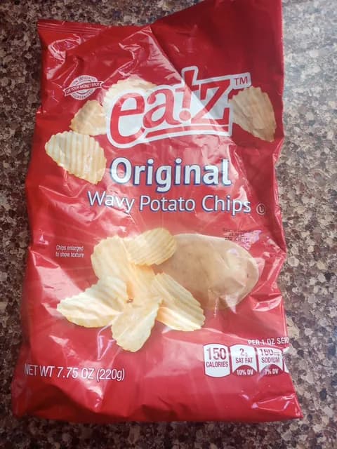 Eatz Original Wavy Potato Chips