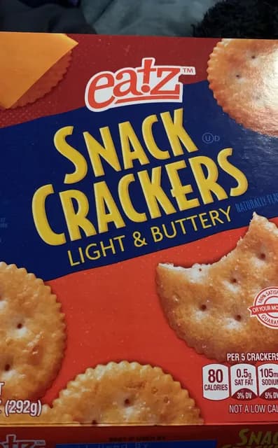 Eatz Snack Crackers Light & Buttery