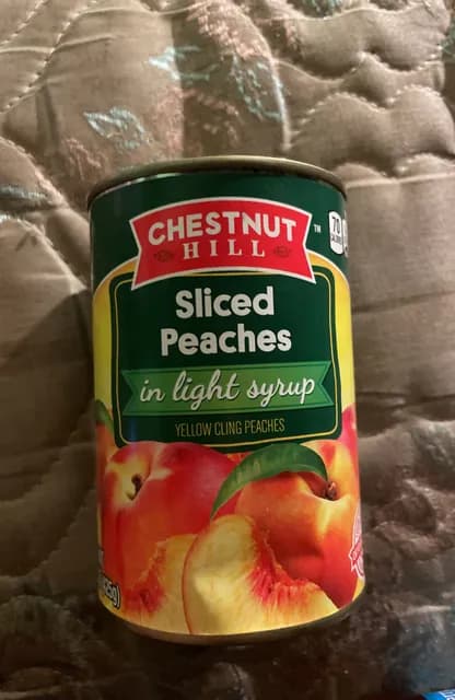 Chestnut Hill Sliced Peaches In Light Syrup