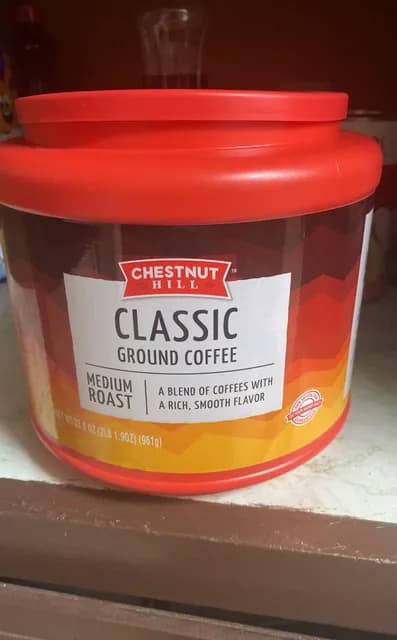 Chestnut Hill Classic Medium Roast Ground Coffee