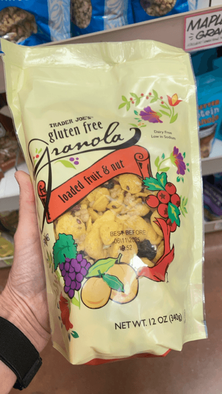 Trader Joe'S Gluten Free Loaded Fruit & Nut Granola