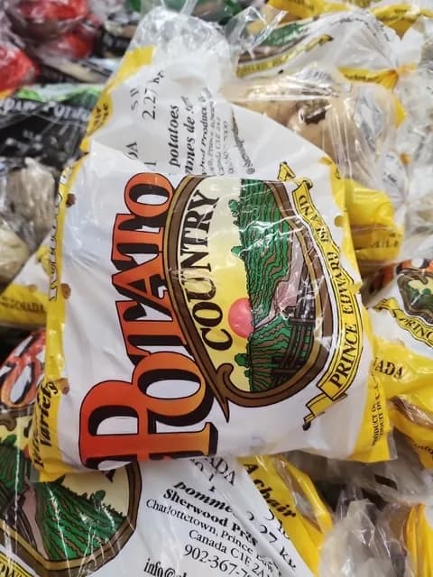 Prince Edward Island Potato Country Yellow Gold Pommes De Terre