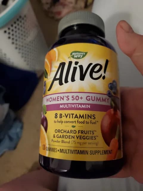 Nature'S Way Alive! Women'S 50+ Gummy Multivitamin Gummies