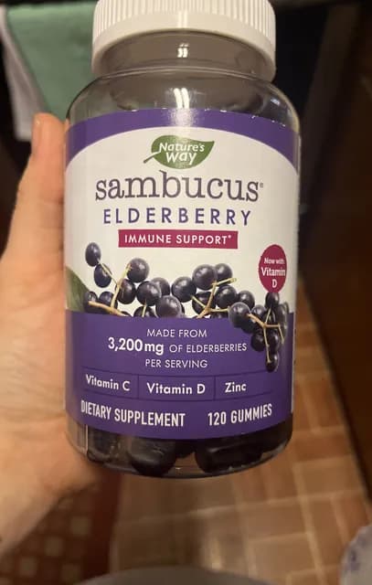 Nature'S Way Sambucus Elderberry Gummies