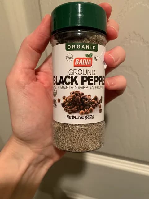 Badia Organic Ground Black Pepper