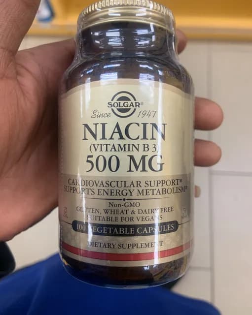 Solgar Niacin (Vitamin B3) Dietary Supplement