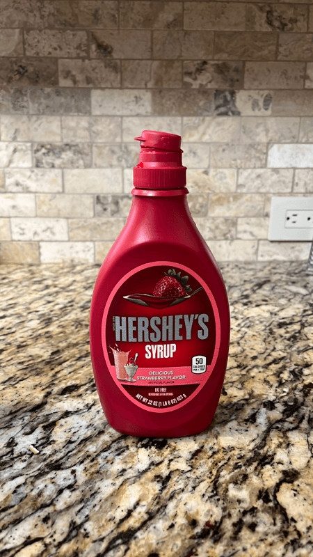 Hershey'S Syrup Strawberry Flavor