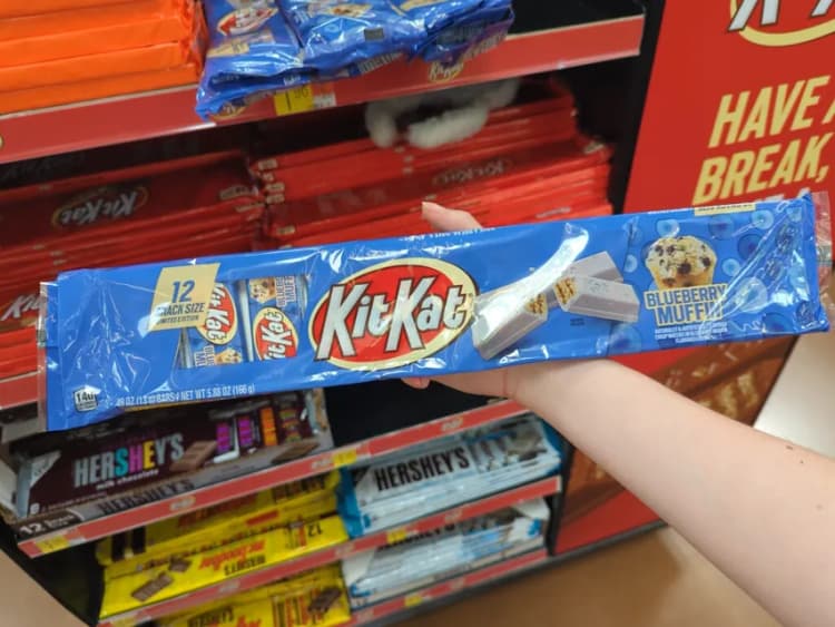 Kitkat Blueberry Muffin 12 Snack Size Limited Edition