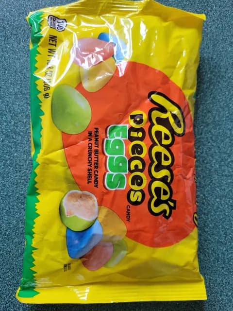 Reese'S Pieces Candy Eggs Peanut Butter Candy In A Crunchy Shell