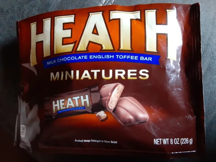Heath Miniatures Milk Chocolate English Toffee Bar