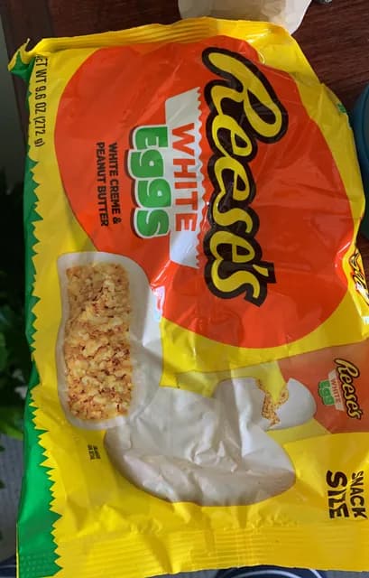 Reese'S White Creme & Peanut Butter Eggs Snack Size