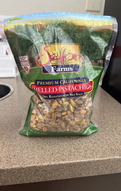 Setton Farms Shelled Pistachios Dry Roasted With Sea Salt