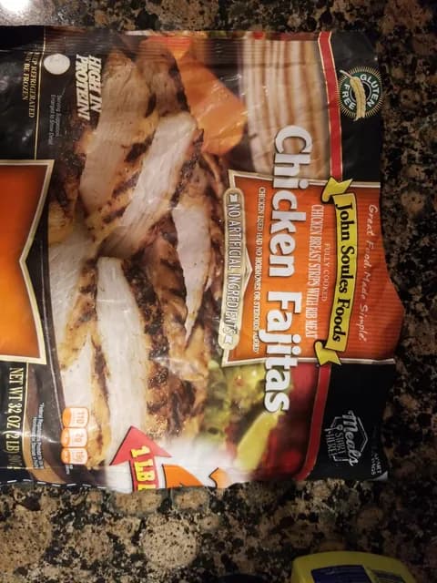 John Soules Foods Chicken Fajitas Strips