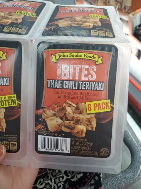 John Soules Foods Chicken Bites, Thai Style Chili Teriyaki