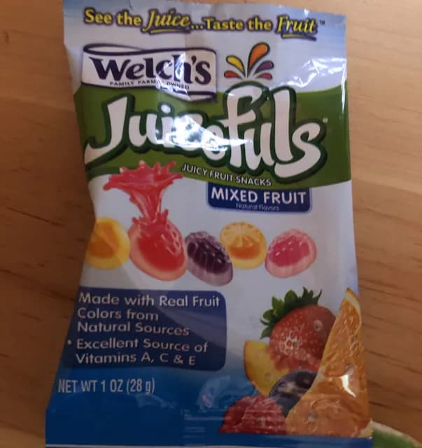Welch'S Juicefuls Mixed Fruit Juicy Fruit Snacks