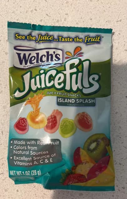 Welch'S Juicefuls Island Splash Juicy Fruit Snacks