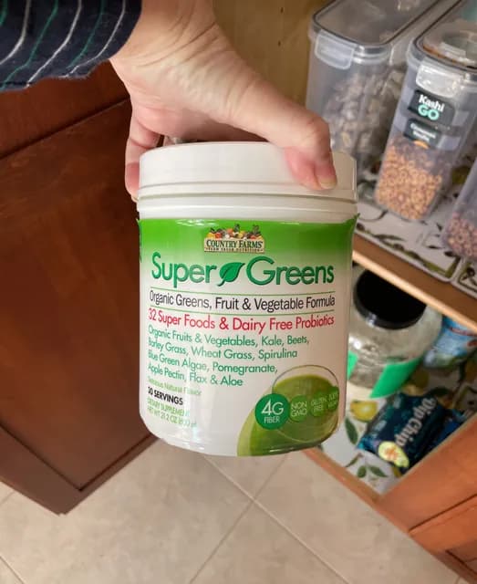 Country Farms Super Greens Organic Greens, Fruit & Vegetable Formula