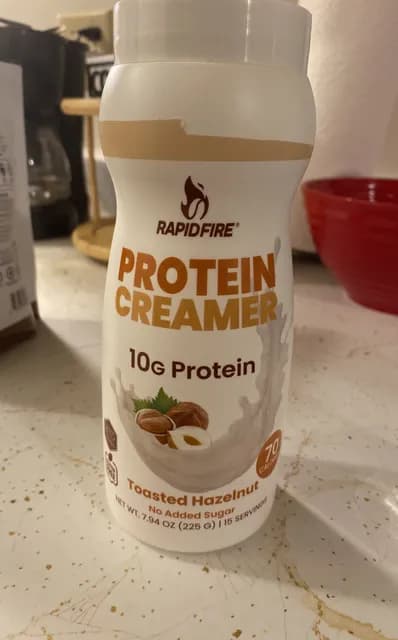 Rapid Fire Toasted Hazelnut Protein Creamer
