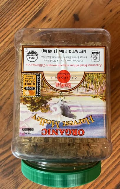 Sunwest Organic Harvest Medley Rice Blend