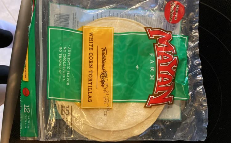 Mayan Farm Traditional Recipe White Corn Tortillas