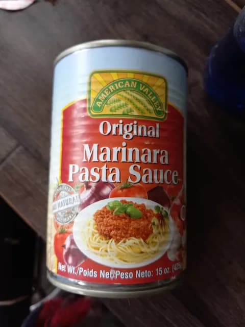 American Valley Original Marinara Pasta Sauce