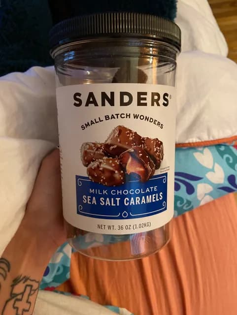 Is it Citrus Free? Sanders Small Batch Wonders Milk Chocolate Sea Salt Caramels