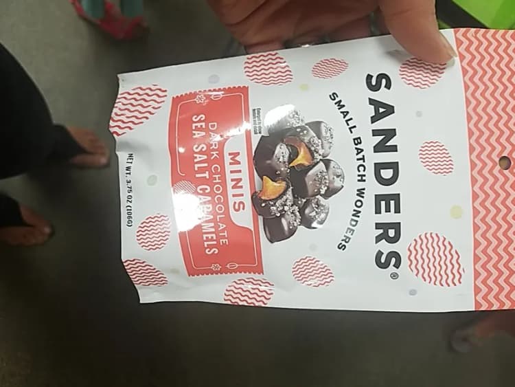 Sanders Dark Chocolate Sea Salt Caramel Minis