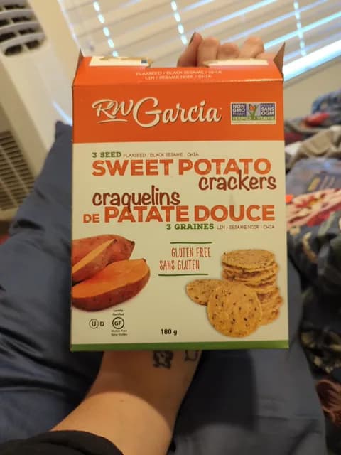 Rw Garcia 3 Seed Sweet Potato Crackers