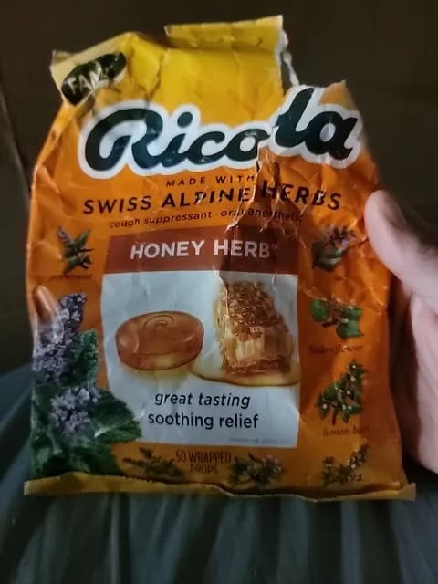 Ricola Made With Swiss Alpine Honey Herbs