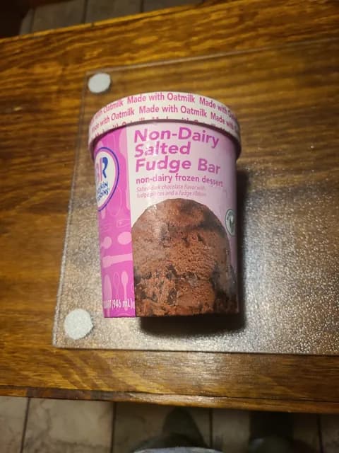 Baskin-Robbins Non-Dairy Salted Fudge Bar