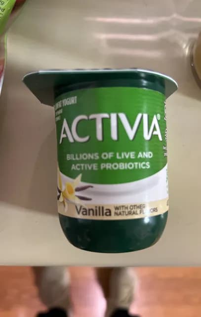 Activa Vanilla Nonfat Yogurt