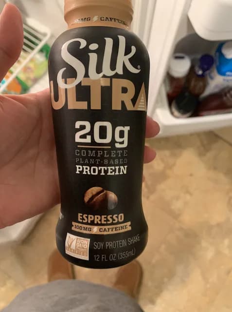 Silk Ultra Complete Plant-Based Soy Protein Shake, Espresso Flavor