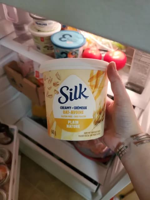 Silk Creamy Oat Plain Nature Dairy-Free Plant-Based Yogurt
