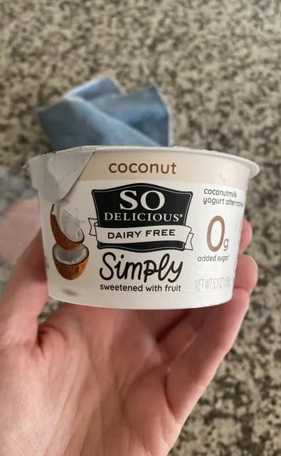 So Delicious Dairy Free Coconut Yogurt Alternative