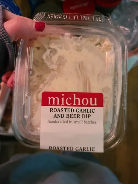 Michou Roasted Garlic And Beer Dip