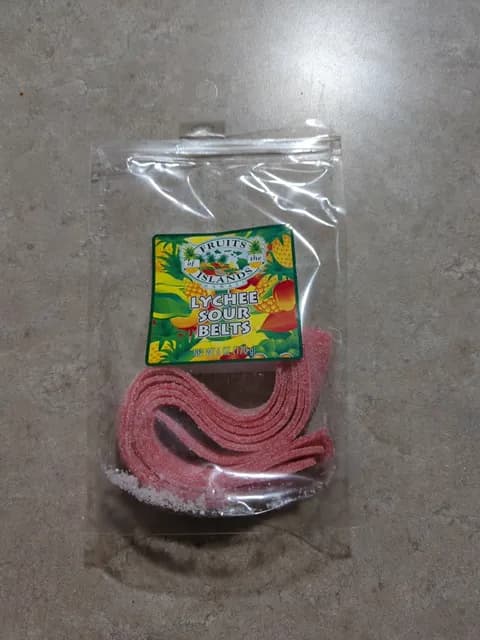 Fruits Of The Islands Lychee Sour Belts