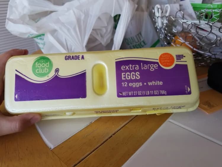 Food Club Grade A Extra Large White Eggs