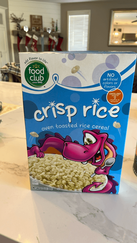 Food Club Crisp Rice Cereal