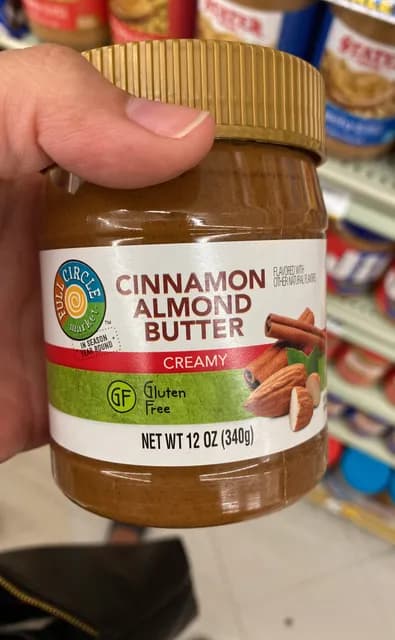 Full Circle Market Cream Cinnamon Almond Butter