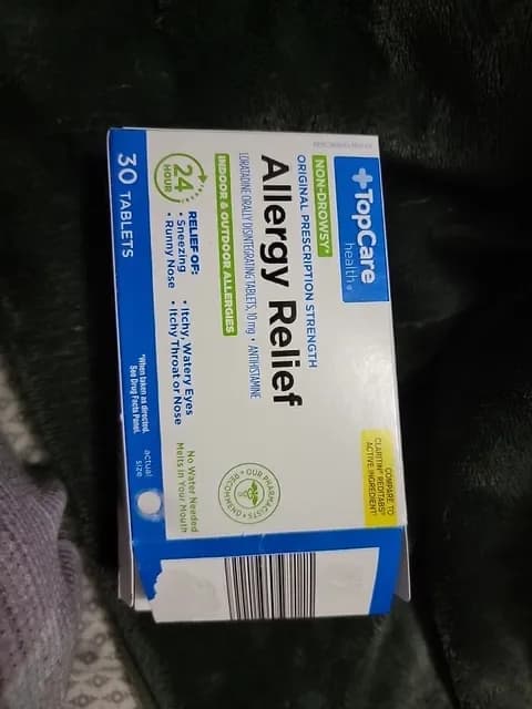 Topcare Health Non-Drowsy 24 Hour Allergy Relief
